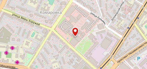 Камароўскія ласункі на карте