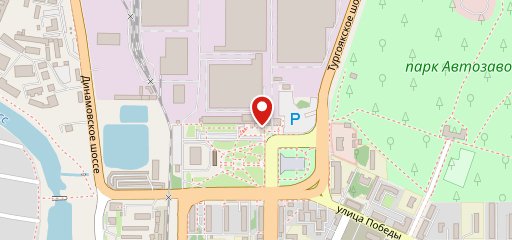 Комбинат питания на карте