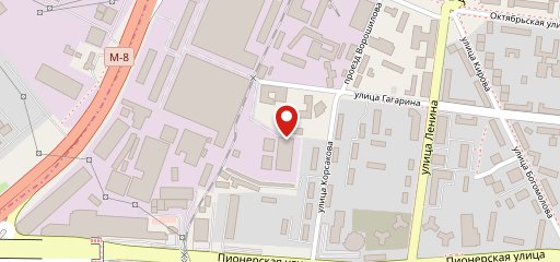 Комбинат питания РКК «Энергия» на карте