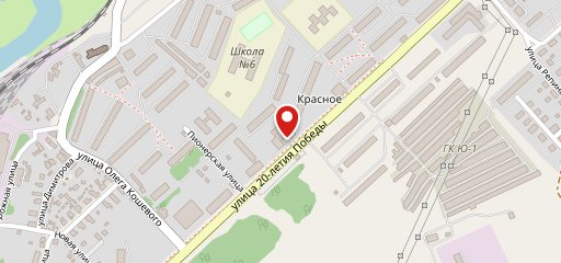 Комбинат школьного питания на карте