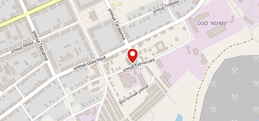 Комбинат школьного питания на карте