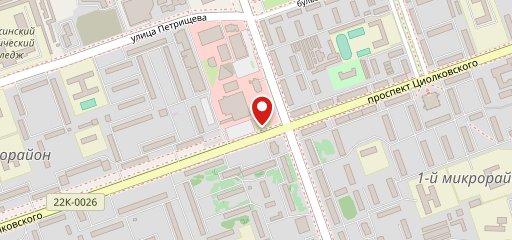 Комета, банкетный зал на карте
