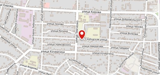Комета на карте