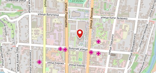 Комета на карте