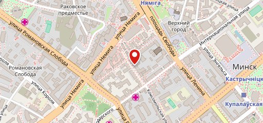 "Комса" кафетерий - бар на карте