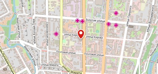 Кондитерская на карте