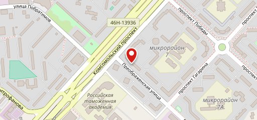 Кондитерская на карте