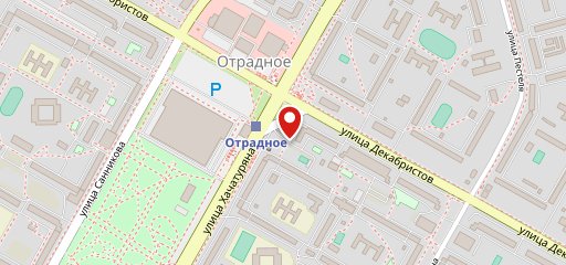 Кондитерская на карте