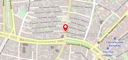 Кондитерская на карте