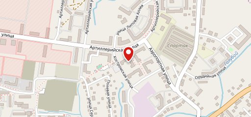 Крендель на карте