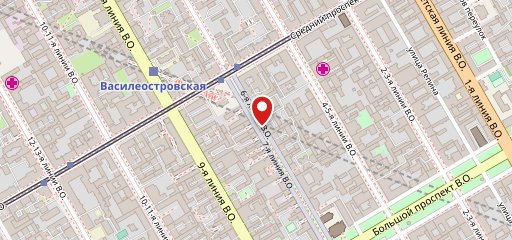 Север на карте