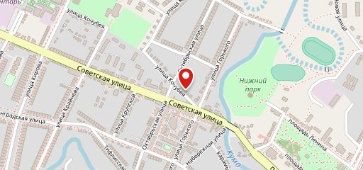 Кондитерская на карте