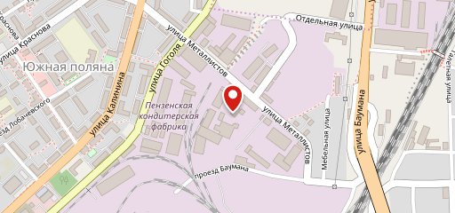 Кристалл на карте