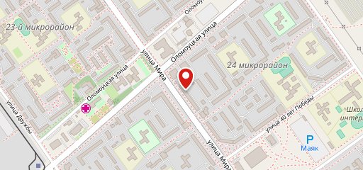 Конфитюр на карте