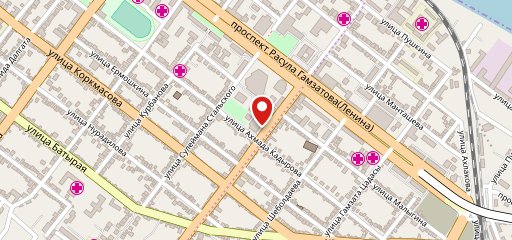 Континенталь на карте