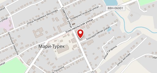 Эрвел на карте