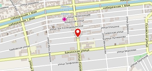 Контраст Бижу на карте