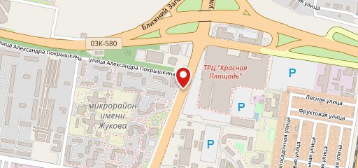 Копик на карте