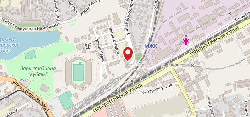 Копик на карте