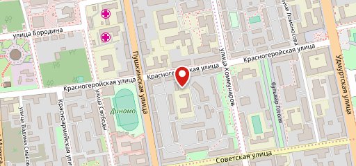 Коралл на карте