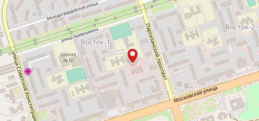 Корчма " Охотничья" на карте