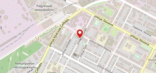 Корица на карте