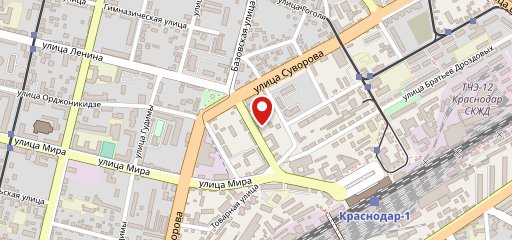 Корица на карте