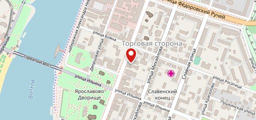 Корица Сад на карте