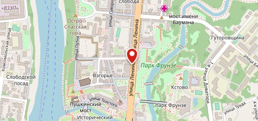 Корица на карте