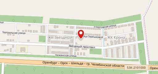 Королевский Краб на карте