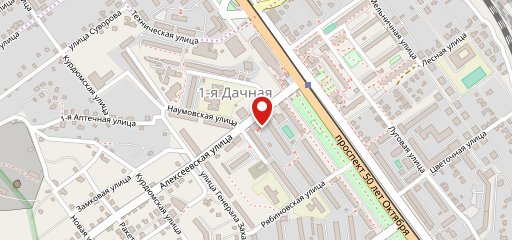 Буфет на карте