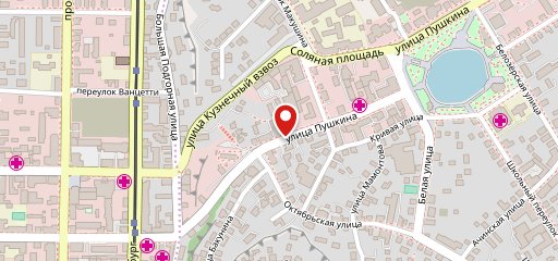 Корона на карте