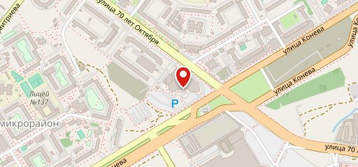 Корова на бочке на карте