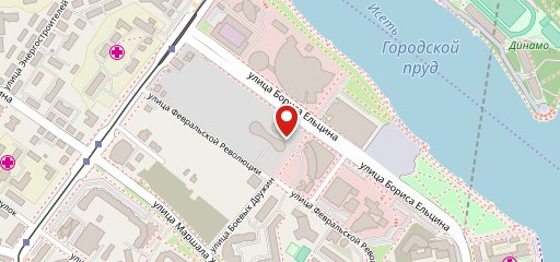 Корова на карте