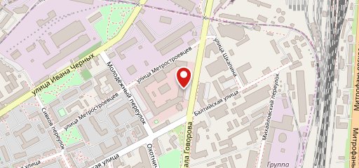 Корпоративный Ресторан ВТБ на карте