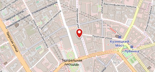 Корпоративное кафе ЦУМа на карте