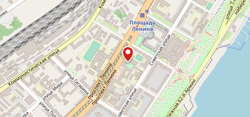 Korpus B на карте