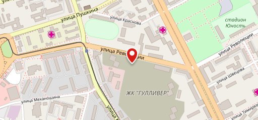 Корс на карте