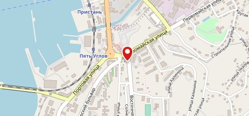 Корсаковский хлеб на карте