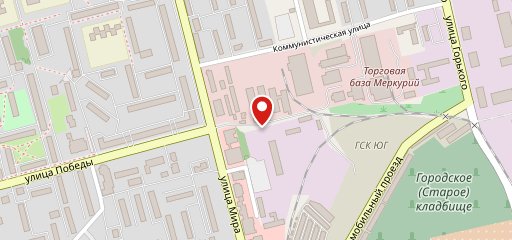 Ресторан "Корсар" на карте