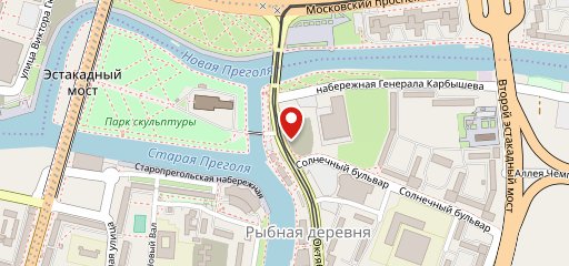 Кошерная столовая на карте