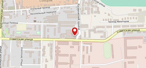 Космодром на карте