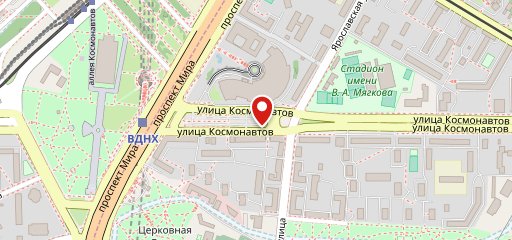 Космос ресторан 25 этаж на карте