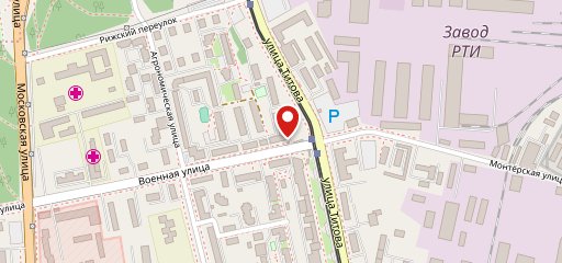 Космос, сеть кулинарий на карте