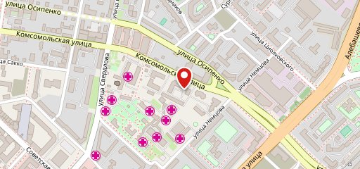 Космос, центр паровых коктейлей на карте