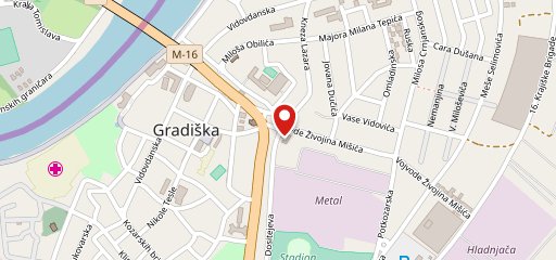 Kosta bar на карте