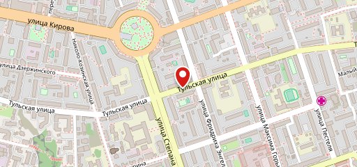 Кот и Пряник на карте