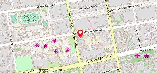 Котлета на карте