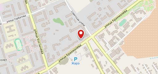 Ковбойская пристань на карте