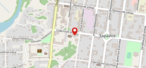 Коврижечная на карте